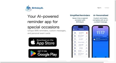 生日 AI preview