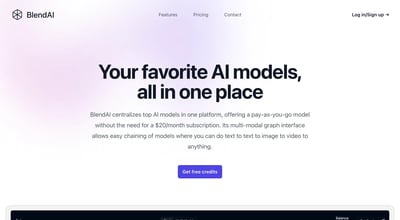 BlendAI preview