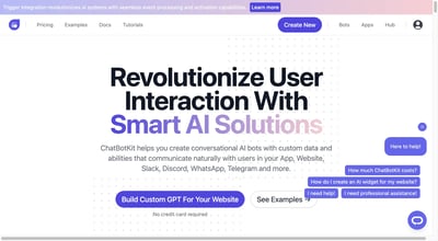 ChatBotKit preview