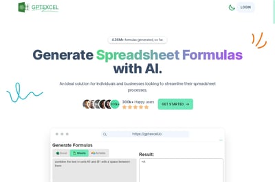 GPTExcel preview