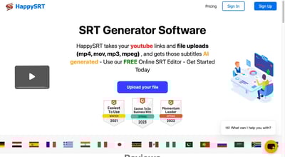 HappySRT preview
