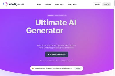 IntelliGenius.ai preview