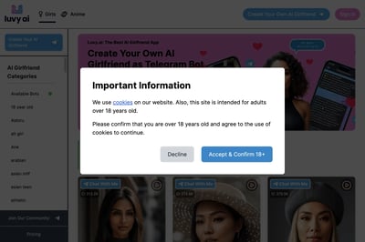 Luvy.ai preview