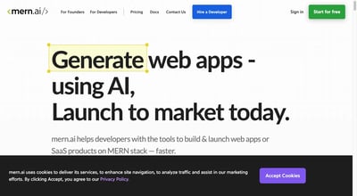 MERN.AI preview