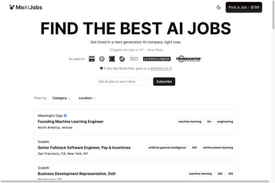 MoAIJobs preview