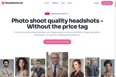 PhotoPacks.AI preview