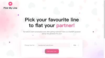 Pickmyline preview
