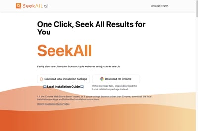 SeekAll preview