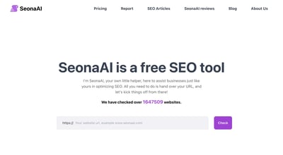 SeonaAI preview