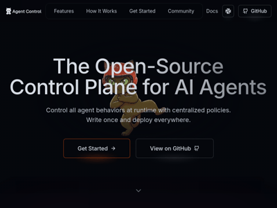 Agent Control preview