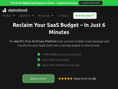 AlphaSaaS preview