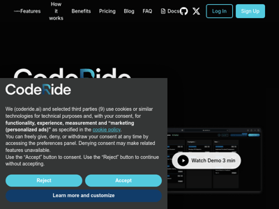 CodeRide preview