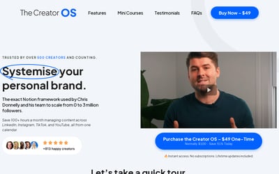 Creator OS preview