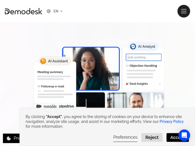 Demodesk preview