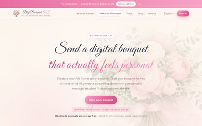 DigiBouquet AI preview