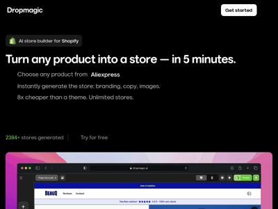 DropMagic preview