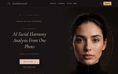 FacialHarmonyAI preview