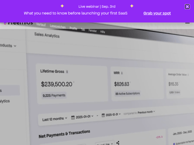 Freemius preview