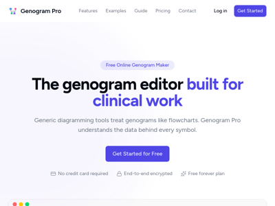 Genogram Pro preview