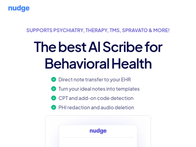 Nudge AI preview