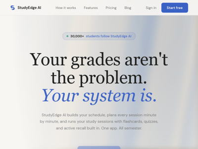 StudyEdge AI preview