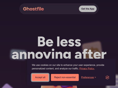 Ghostfile preview