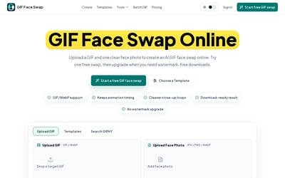 GIF Face Swap preview