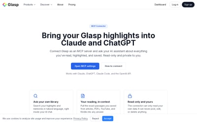 Glasp MCP Connector preview