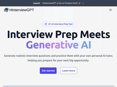 HinterviewGPT preview