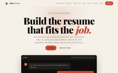 Job Lobster preview