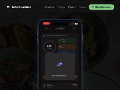 MacroBalance preview