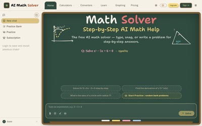 Math Solver Help preview