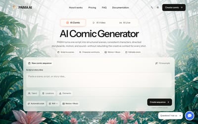 PAMA AI preview