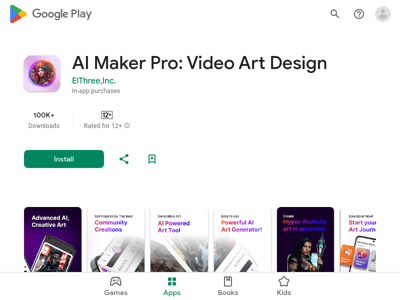 AI Maker Pro: Videokunst Design preview