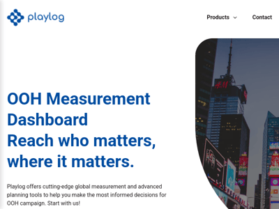 OOH Measurement Dashboard preview