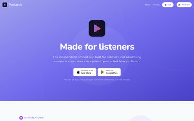 Podtastic preview