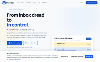 PureBox.ai preview