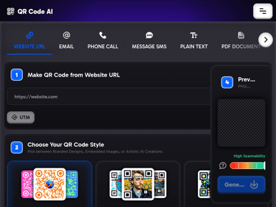 QR Code AI preview