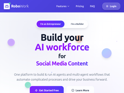 RoboWork preview