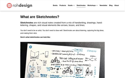 Sketchnote preview