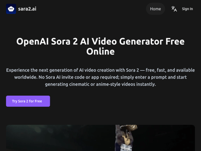 Sara2.ai preview