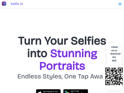 Selfie AI preview