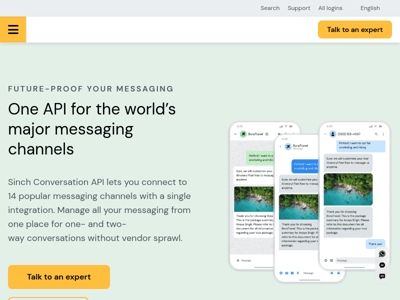 Sinch Conversation API preview