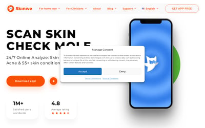 Skinive AI - Skin Scanner preview