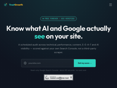 TrustGrowth preview