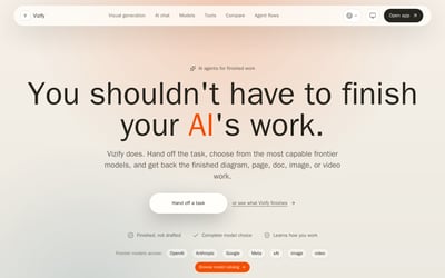 Vizify preview