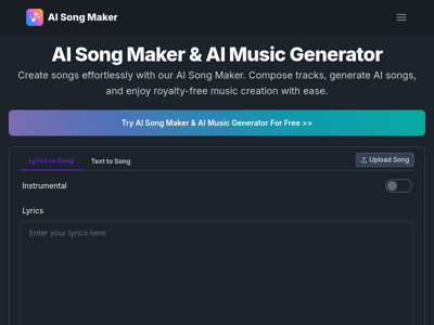 AI Song Maker preview