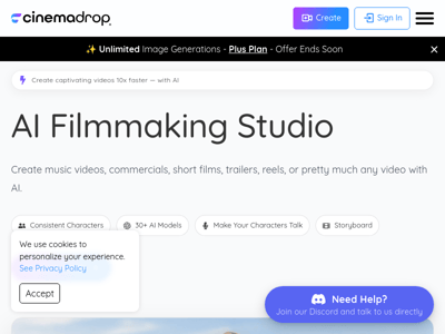 CinemaDrop preview