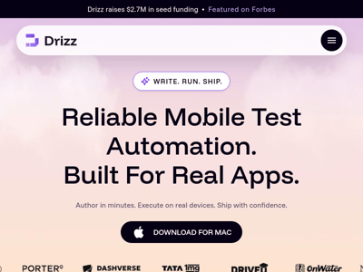 Drizz preview