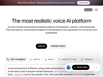 ElevenLabs preview